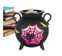 Halloween - Witch Warmer | Ceramic Cauldron Shaped Diffuser Decorative Burning for Home Bathroom Halloween Candles
