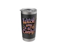 Halloween Witch Way to The Candy Stainless Steel Insulated Tumbler