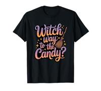 Halloween Witch Way to The Candy T-Shirt