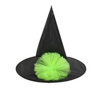 Halloween Witch Wizard Hat Carnivals Party Headgear With Yarn/Flower Devil Cap Cosplay Props For Children Girls Boys Modern Design Dangle Spiders Decor For Delicate Men Headband For Hats For Halloween