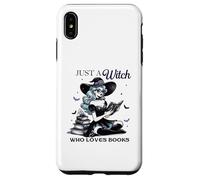 Halloween Witches Book Lovers Just A Witch Who Loves Books Case for iPhone XS Max