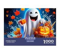 Halloween Witches Brewing Potion Under Full Moon Securely Fitted Pieces Suitable for Long Hour Relaxation, Brain Training And Personal Leisure Time 52x38cm/1000pcs