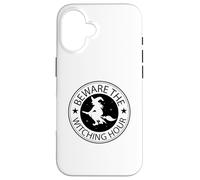 Halloween Witches Broom Beware Of The Witching Hour Case for iPhone 16