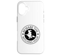 Halloween Witches Broom Beware Of The Witching Hour Case for iPhone 16 Plus