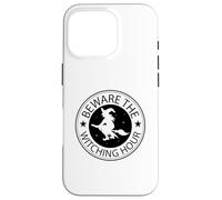 Halloween Witches Broom Beware Of The Witching Hour Case for iPhone 16 Pro