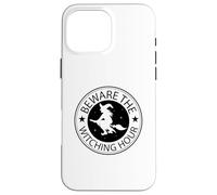 Halloween Witches Broom Beware Of The Witching Hour Case for iPhone 16 Pro Max