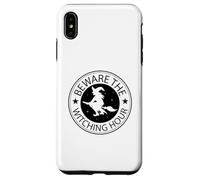 Halloween Witches Broom Beware Of The Witching Hour Case for iPhone XS Max