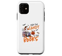 Halloween Witches Broom Keep The Candy I'll Take The Books Case for iPhone 11