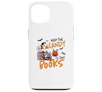 Halloween Witches Broom Keep The Candy I'll Take The Books Case for iPhone 13