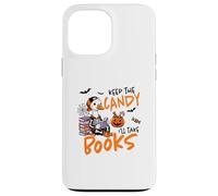 Halloween Witches Broom Keep The Candy I'll Take The Books Case for iPhone 13 Pro Max