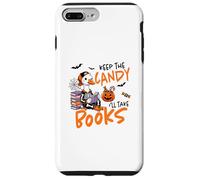 Halloween Witches Broom Keep The Candy I'll Take The Books Case for iPhone 7 Plus/8 Plus