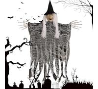Halloween Witches Decorations - Haunted House Decorations | Home Decor Scary Decorations for Halloween Party Supplies Outdoor Garden Holiday Farm Inspiration