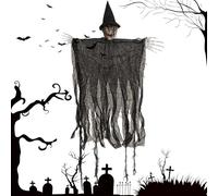 Halloween Witches Decorations - Haunted House Decorations | Home Decor Scary Decorations for Halloween Party Supplies Outdoor Garden Holiday Farm Inspiration