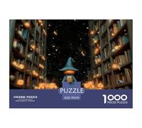 Halloween Wizard Book Securely Fitted Pieces Suitable for Long Hour Relaxation, Brain Training And Personal Leisure Time 70x50cm/1000pcs