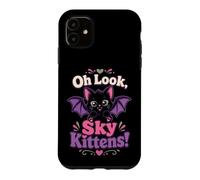 Halloween Women Oh Look Sky Kittens Cute Bats Gift Case for iPhone 11