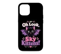 Halloween Women Oh Look Sky Kittens Cute Bats Gift Case for iPhone 12/12 Pro