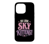 Halloween Women Oh Look Sky Kittens Cute Bats Gift Case for iPhone 14 Pro Max