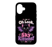 Halloween Women Oh Look Sky Kittens Cute Bats Gift Case for iPhone 16