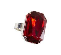 Halloween women's red stone ring