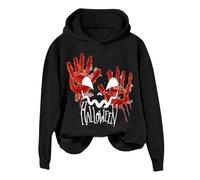 Halloween Womens Top What's Your Favorite Scary Movie? Film Pullover Hoodie Drawstring