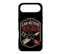 Halloween Woodworking Saw-mething Wicked Witch Broom Case for iPhone Air