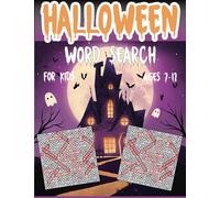 Halloween Word Search Activity Book for Kids 7-12 years old: Fun Brain Game Puzzle Halloween Themed With Solutions For Boys and Girls | Search,Find & ... Teens |Perfect Halloween gift for Toddlers