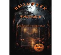 Halloween Word Search: An Adult Puzzle Book For The Halloween Enthusiast