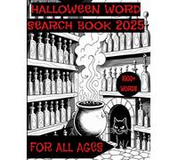 HALLOWEEN WORD SEARCH BOOK 2025: A Fun & Relaxing Halloween Activity Book Featuring Big Print Puzzles for Anxiety Relief and Eye Comfort | Perfect Halloween Puzzle Book for Stress-Free Fun!