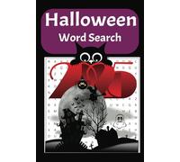 Halloween Word Search Book 2025: A Halloween Themed Word Hunt Puzzle for Adults, Seniors and Teens