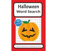 Halloween Word Search Book: Easy to read print with puzzles about Halloween. 6X9 inches, 110 pages, 50+ puzzles.
