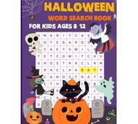 Halloween Word Search Book for Kids Ages 8-12: Word Search Activities Book for Kid, Challenging Puzzles and Educational Entertainment