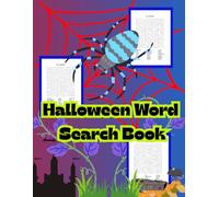 Halloween Word Search Book: Puzzle Activity For Kids And Adults With Fun And Spooky Solutions