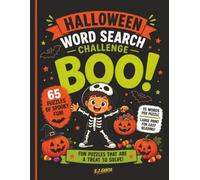 Halloween Word Search Challenge: Large Print Word Search Puzzles Filled with Classic Halloween Fun and Family-Friendly Adventures (Spooktacular Halloween Word Search Series)