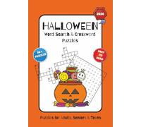HALLOWEEN Word Search & Crossword Puzzles 2026: Word Search & Crossword Puzzles with easy to read print about Halloween, Spooky creatures, Haunted ... Gift for Vacations, Holidays and Relaxations