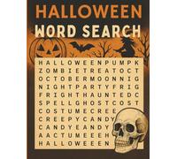 Halloween Word Search for Adults: Oltre 100 puzzle da brivido con zucche, fantasmi, streghe e tanto divertimento