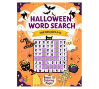 Halloween Word Search for Kids 8-12: 66 Fun Word Puzzles with Unique Halloween-Themed Words | Fun Travel, Classroom, and Rainy-Day Activities for Kids and Tweens