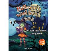 Halloween Word Search for Kids: 88 Super Easy Puzzles in Big Print | Ages 8-13 | Pumpkins, Ghosts & Candy