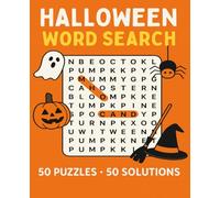 Halloween Word Search for Kids: Spooky Fun Puzzle Book with 50 Puzzles & 50 Solutions - Perfect Halloween Activity for Boys and Girls (My coloring Book)