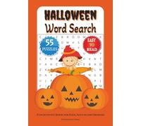 Halloween Word Search: Fun Activity Book for Kids, Adults and Seniors (Holidays Word Search)