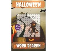 Halloween Word Search: Fun and Easy-to-Read Word Searches Featuring Spooky Themes, Costumes, Treats, Haunted Settings, and More | 6x9 inches, 112 Pages with 50+ Puzzles"