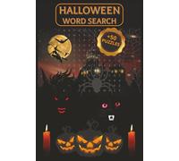 Halloween Word Search: Over 50 eerie and exciting puzzles in this Halloween-themed puzzle book!