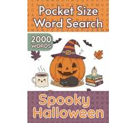 Halloween Word Search Puzzle Book: 4 x 6 inches Small Compact Size - Travel Friendly Polish Puzzle Book for Teens Adults and Seniors , With Answers At The Back (Pocket Word Search)