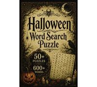 Halloween Word Search Puzzle Book: Activity Puzzle Book For All Ages Halloween Themed 6x9