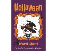 Halloween Word Search Puzzle Book: Easy-to-Read Halloween Word Search Puzzles for Kids, Teens, Adults and Seniors. Fun Spooky Brain Games for Fall. ... Puzzles. Gift for vacations and free time.
