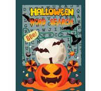 Halloween Word Search: Puzzle Book For Adults Large Print with Solutions Perfect Halloween Gifts for All !