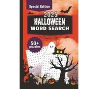Halloween Word Search Puzzle Book for Kids Ages 7-12: A Fun and Spooky Halloween Activity Book with Word Find Puzzles, Holiday Brain Games, and Solutions