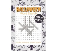 Halloween Word Search Puzzle Book: Spooky Word Searches with Easy to Read Print about Halloween, Paranormal Creatures, Trick or Treating and More | ... … Gift for Vacations, Holidays and Free Times