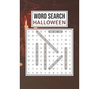 Halloween Word Search Puzzle Book: Word Search Puzzles with Easy Readable Print about Halloween, the Spooky Season, and More | 6 x 9 inches, 110 pages ... Gift for Vacations, Holidays, and Free Time