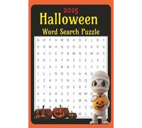 Halloween Word Search Puzzle Book: Word Search with Easy to Read Print about Halloween, Spooky Names, Scary words and More | 6x9 inches, 110 pages | ... for Vacations, Holidays, Learning, Free Times