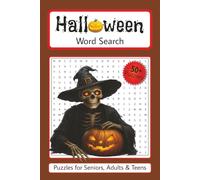 Halloween Word Search Puzzle Book: Word Search with Easy to Read Print about Halloween, Witches, The Paranormal and More | 6x9 inches, 110 Pages | 50+ ... | Gift for Vacations, Holidays and Free Times